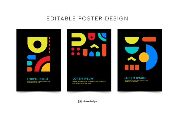 Download Trendy Art, Colorful Poster Template. - Trendy Collection