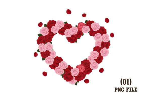 Download Floral Heart Shape Design - Shape design Collection