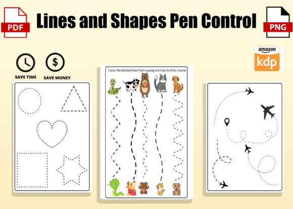 Download Lines and Shapes Pen Control - Shape Collection